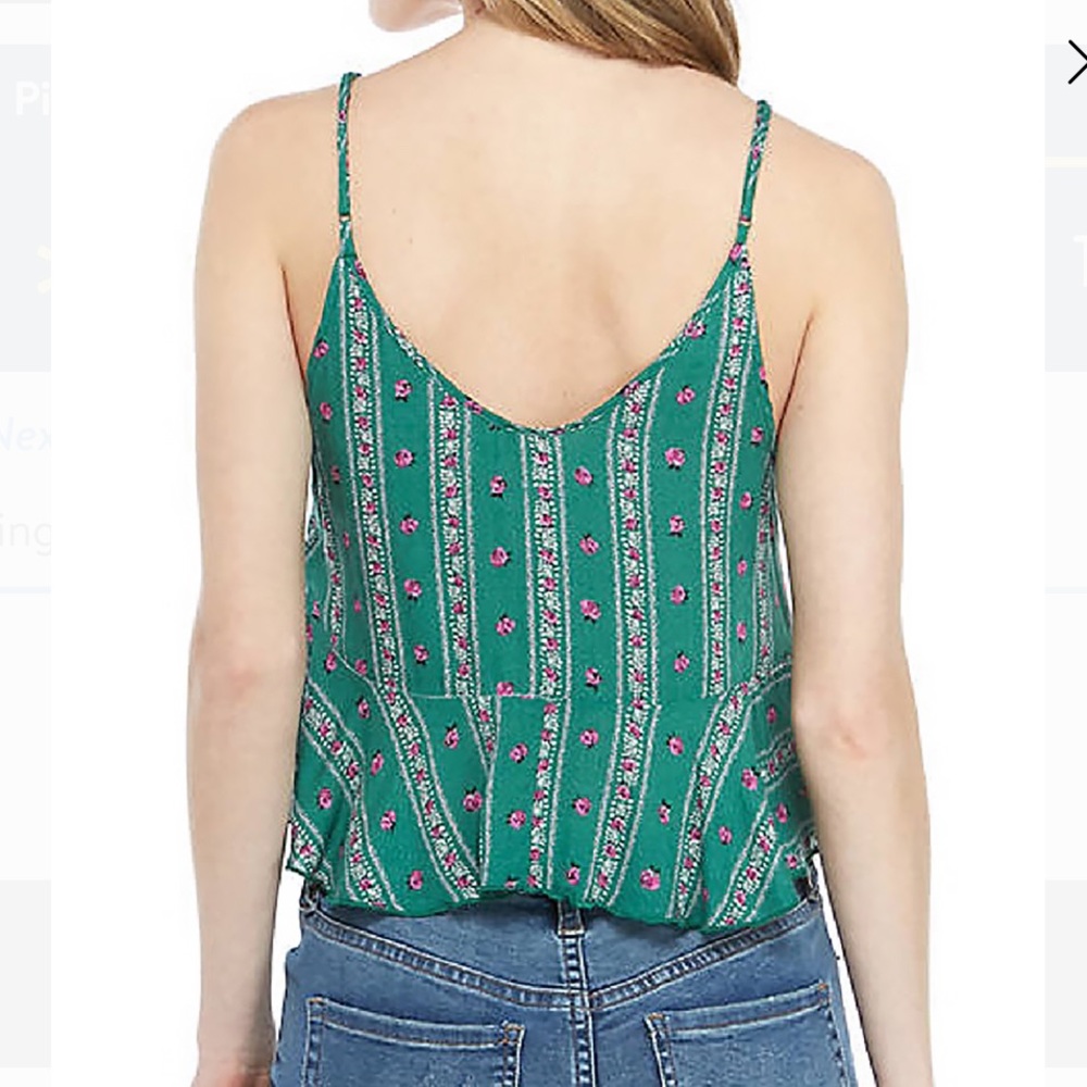 Free People Intimately Top Love To Printed Cami XS - Picture 2 of 8